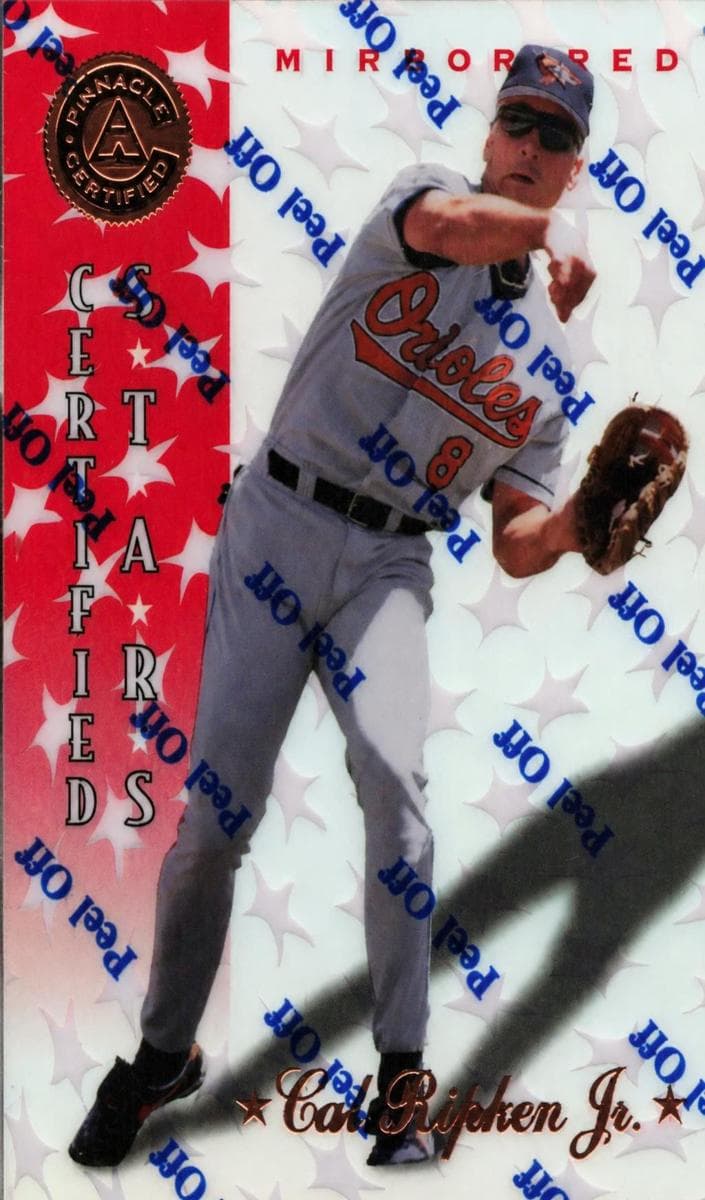 Cal Ripken Jr. 1997 panini Pinnacle Certified