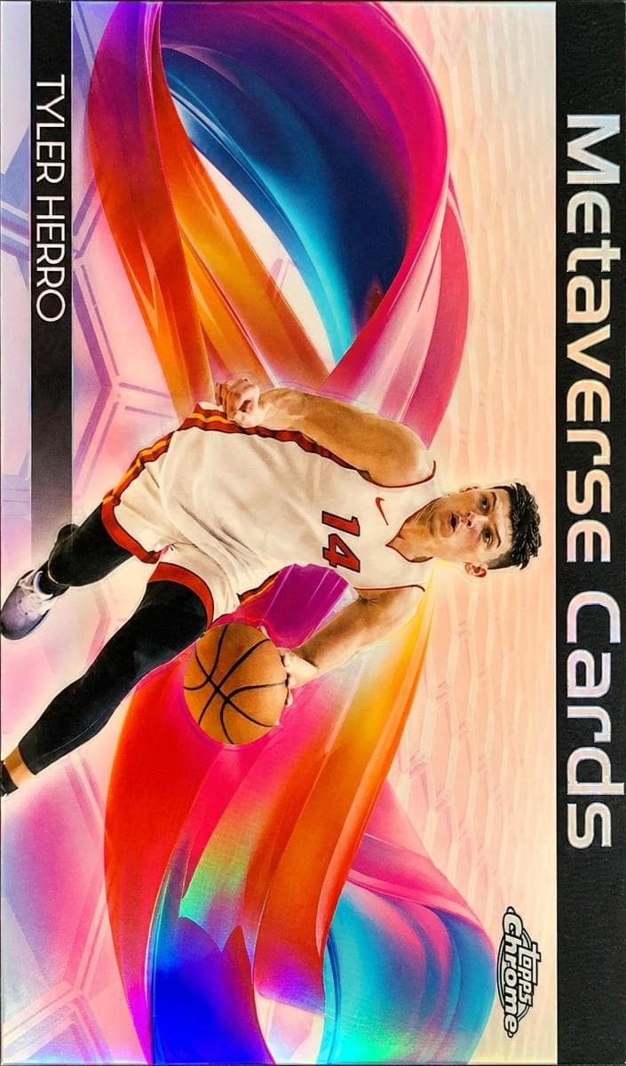 Tyler Herro 2023 topps Topps Chrome