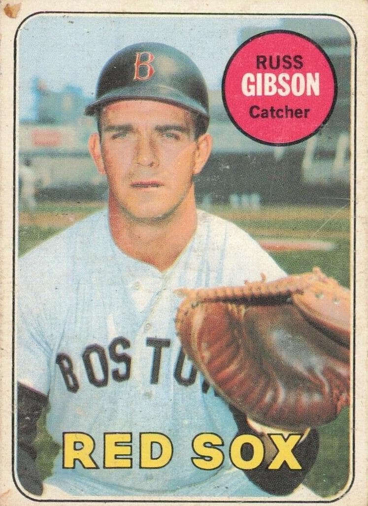 Russ Gibson 1969 topps O-Pee-Chee