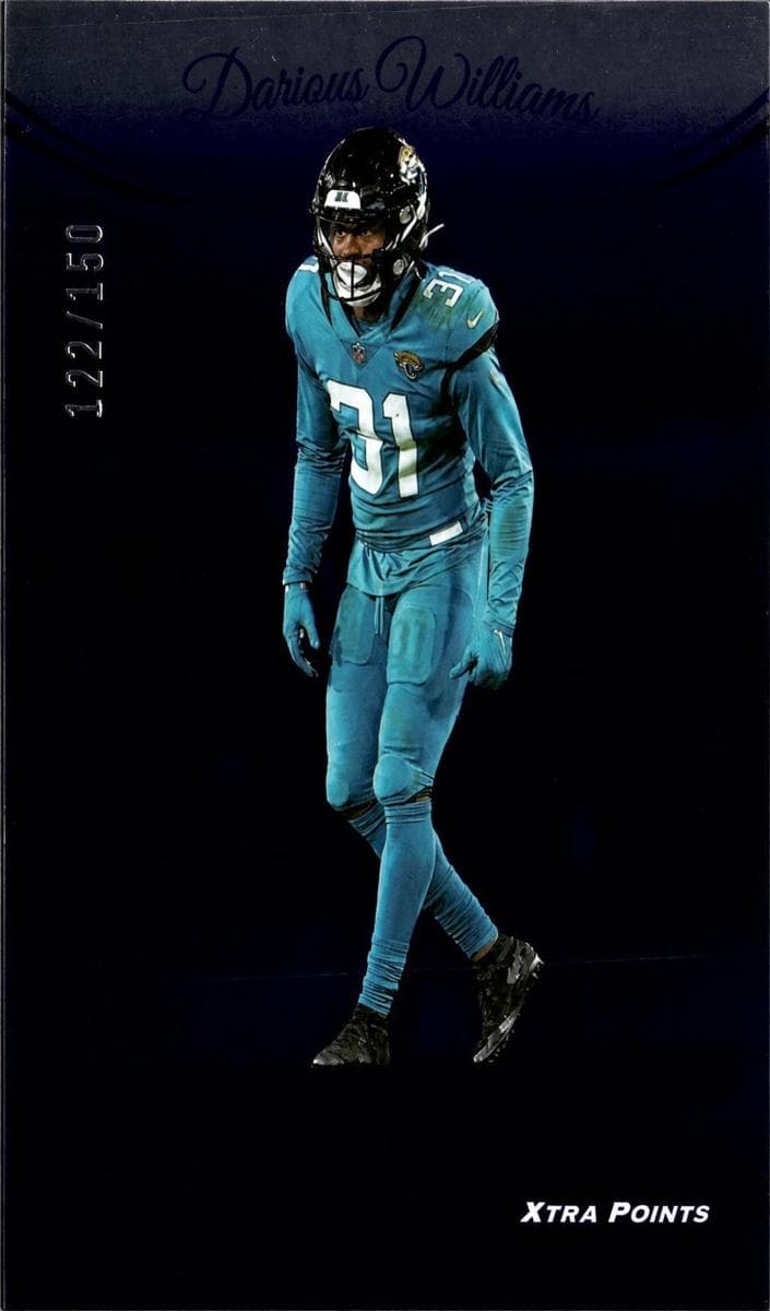 Darious Williams trading card