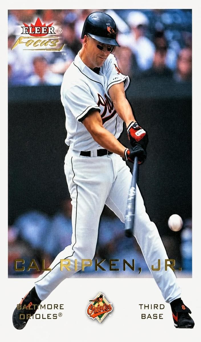 Cal Ripken, Jr 2001 fleer Fleer Focus