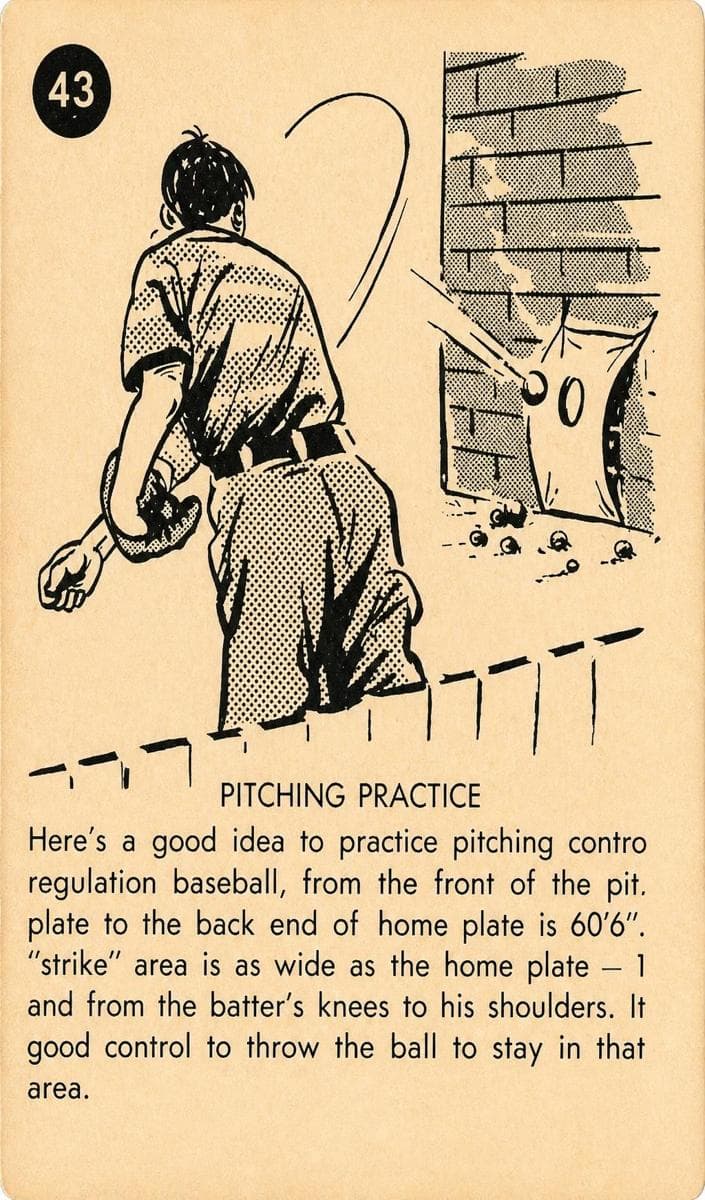 Pitching Practice #43