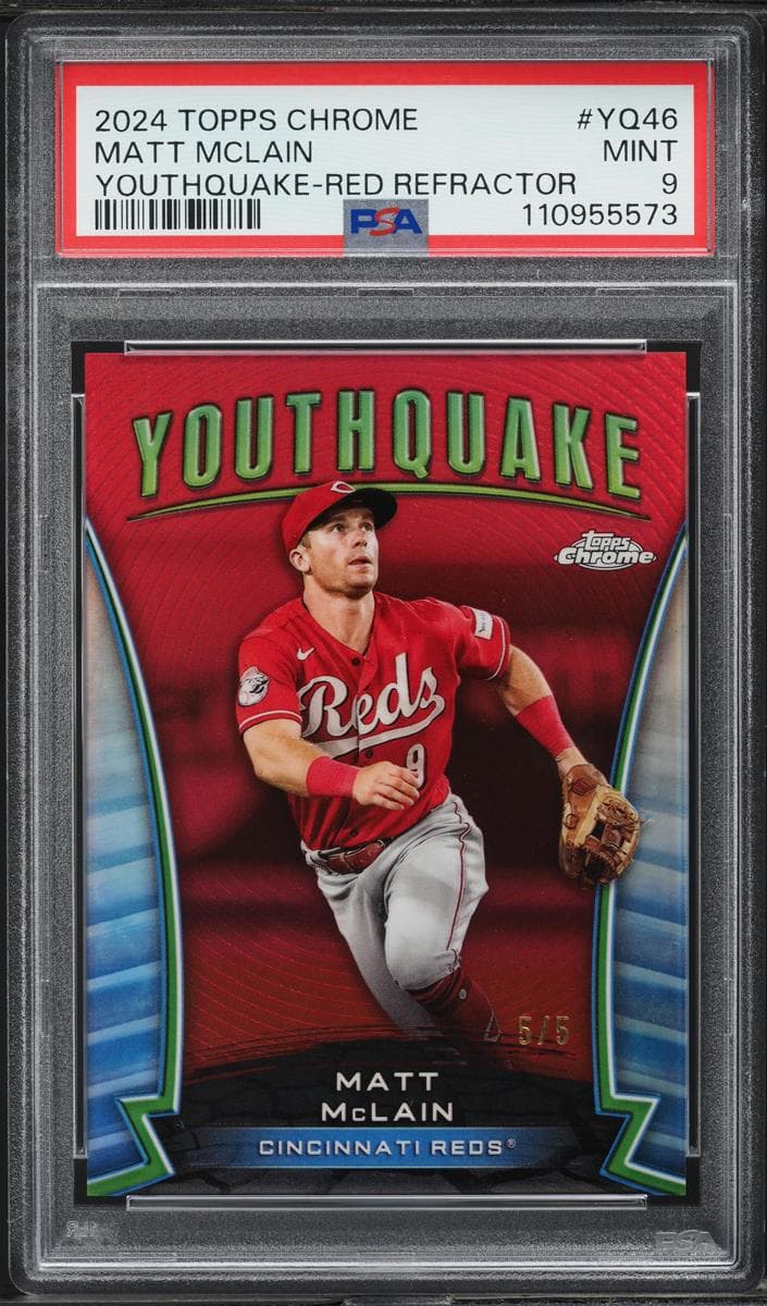 Matt McLain 2024 topps Topps Chrome