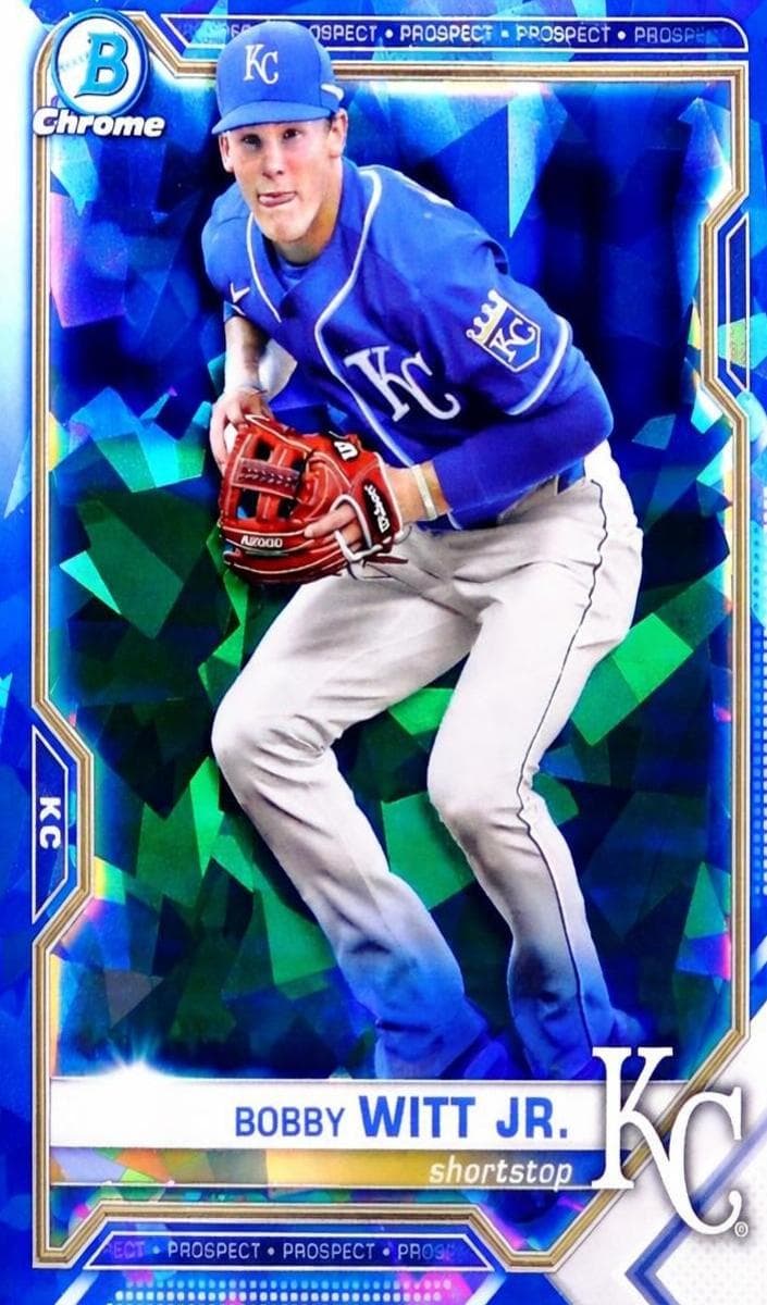 Bobby Witt Jr. 2021 bowman