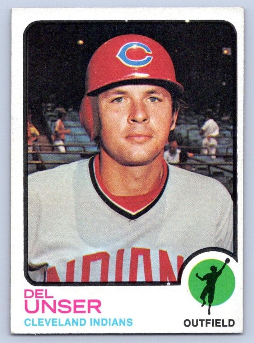 Del Unser 1973 topps Topps