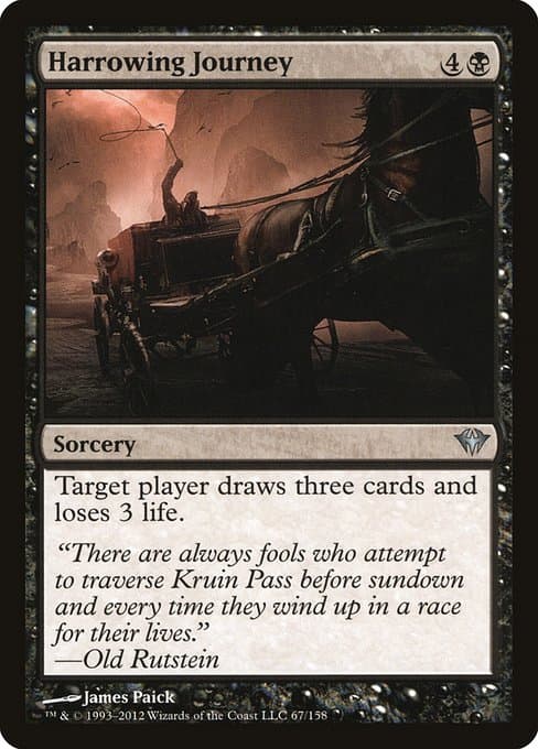 Harrowing Journey 2012 Magic: The Gathering Dark Ascension