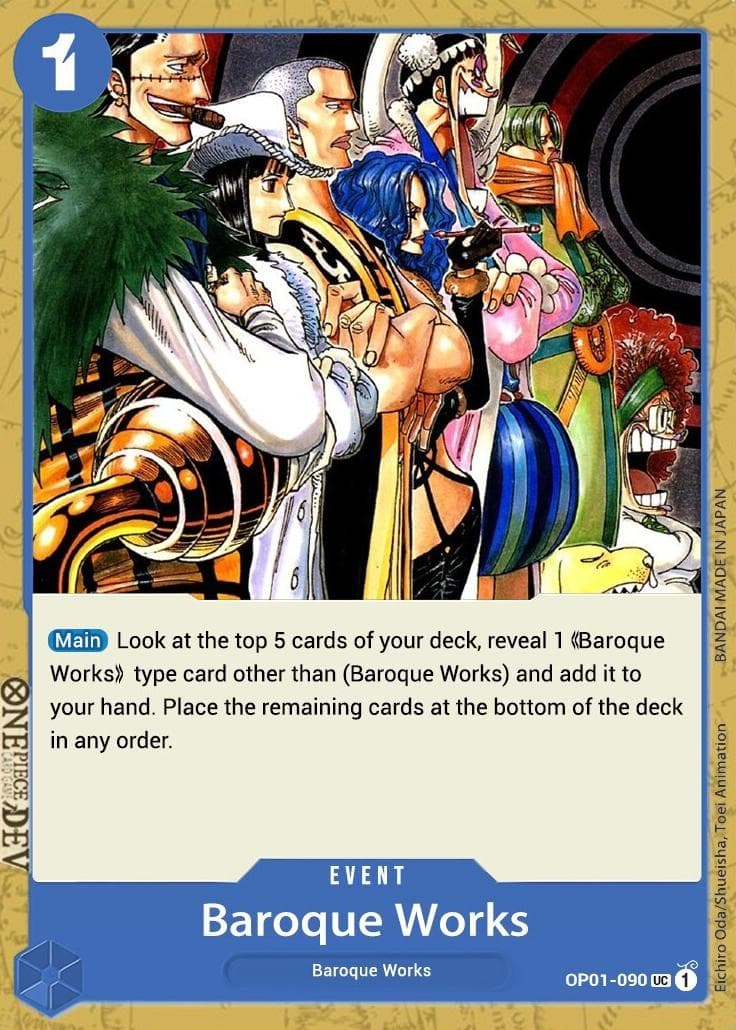 Baroque Works #op01-090