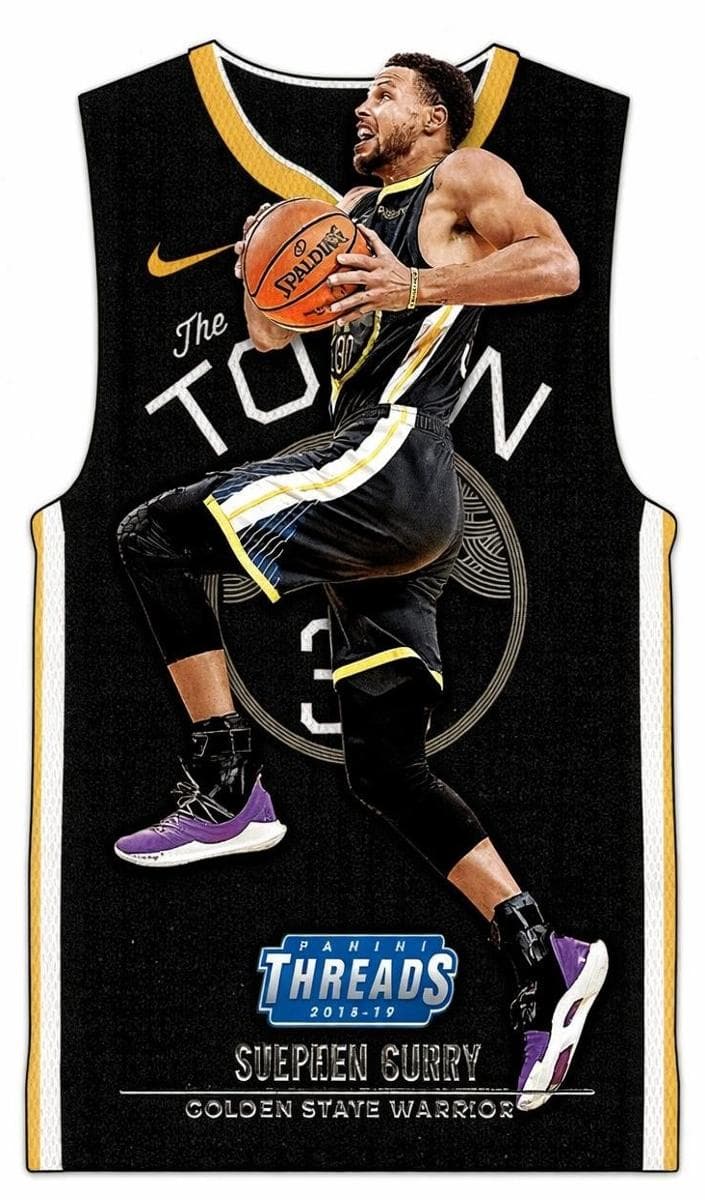Stephen Curry 2018 panini Threads