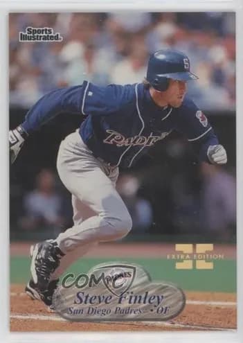 Steve Finley 1998 fleer Sports Illustrated