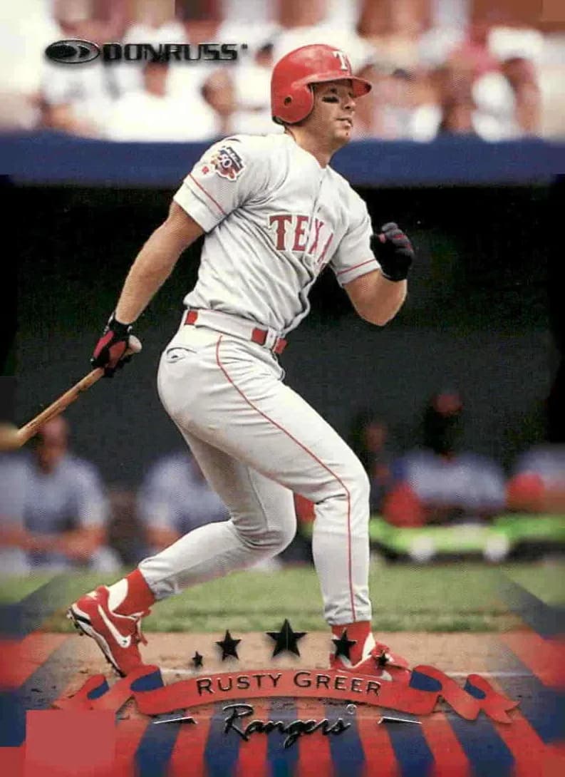 Rusty Greer 1998 panini Donruss Collections