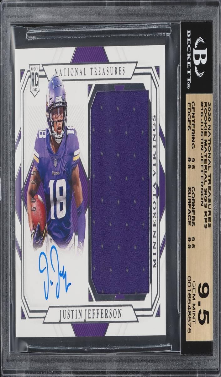 Justin Jefferson 2020 panini