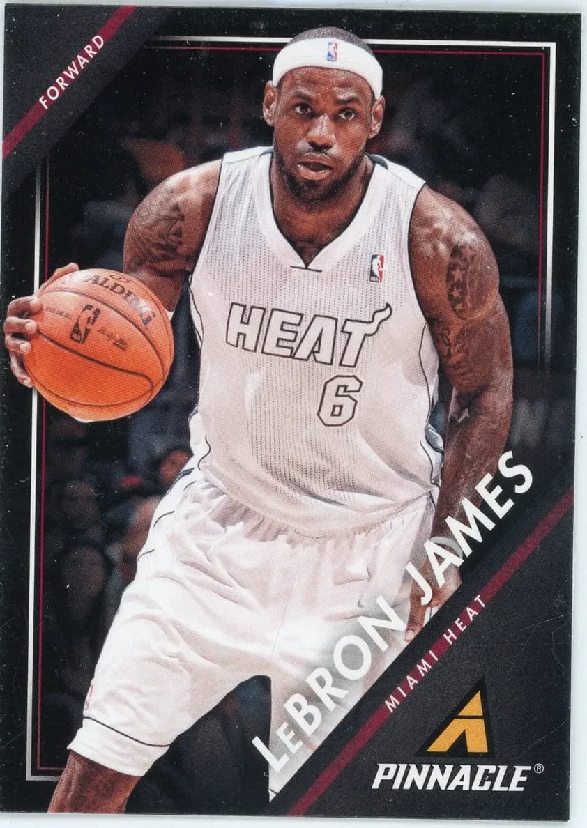 LeBron James 2013 panini