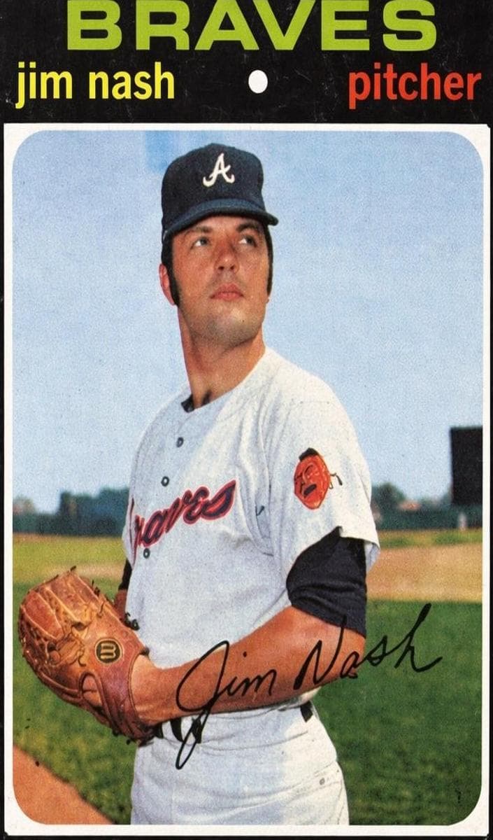 Jim Nash 1971 topps O-Pee-Chee