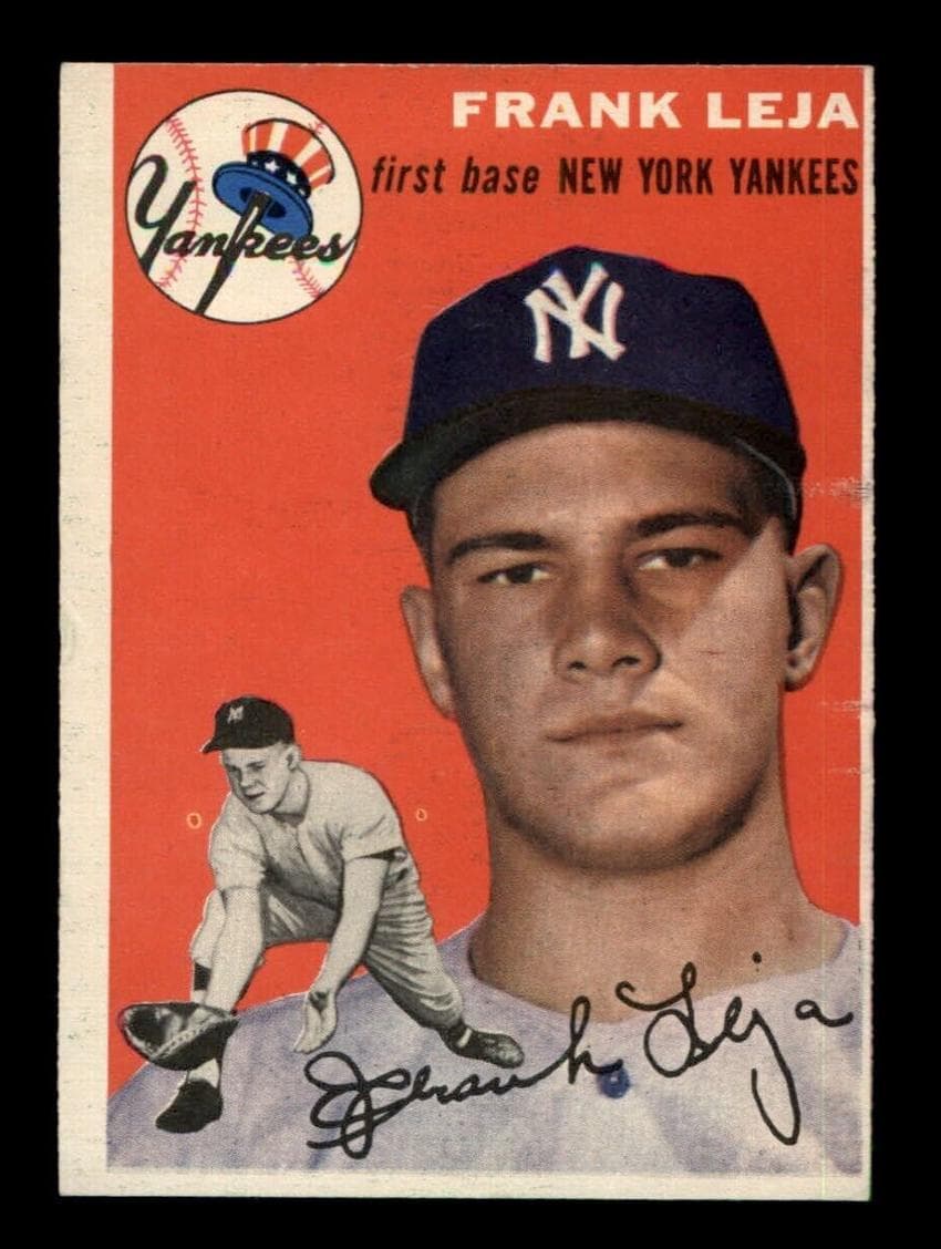 Frank Leja 1954 topps Topps