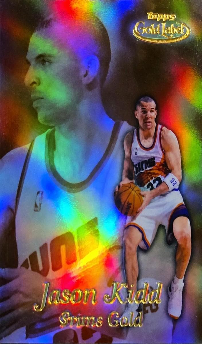 Jason Kidd 1999 topps Topps Gold Label
