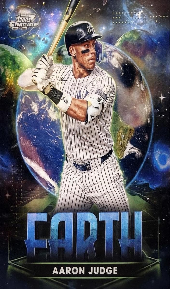 Aaron Judge 2025 topps Topps Cosmic Chrome