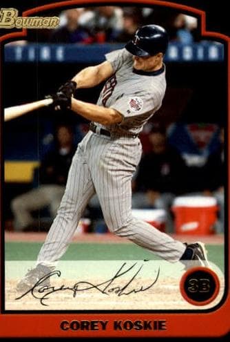 Corey Koskie 2003 bowman Bowman