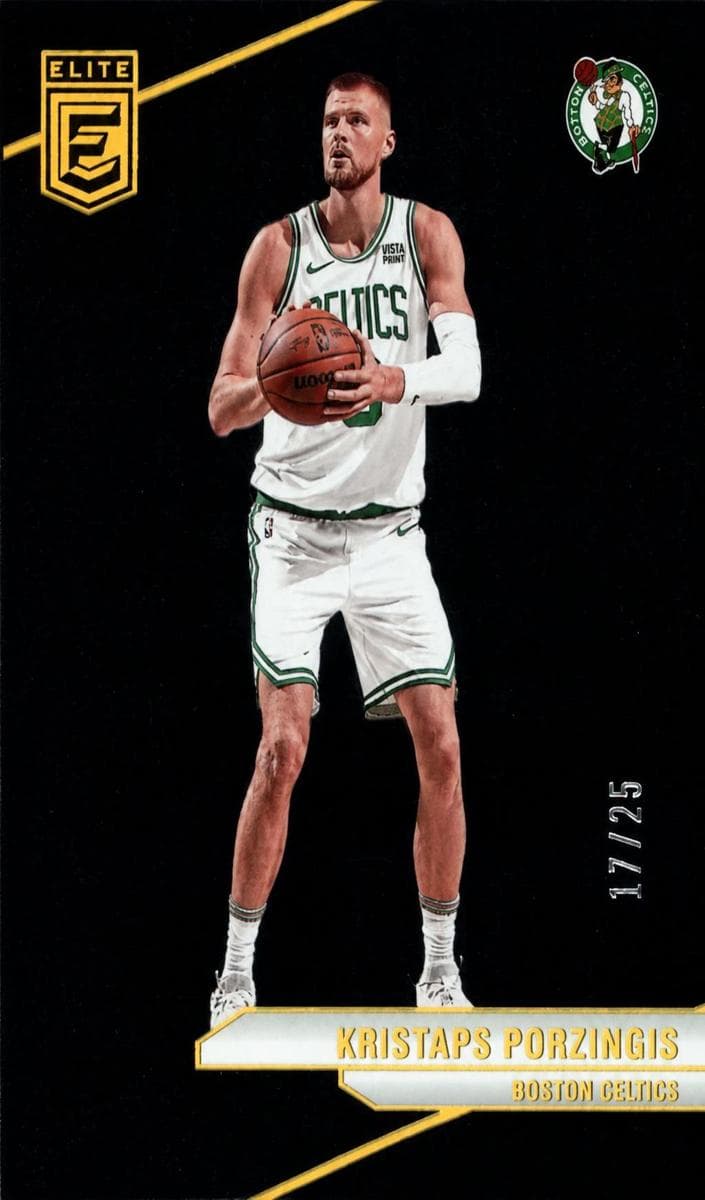 Kristaps Porzingis 2023 panini Donruss Elite