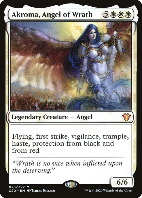 Akroma, Angel of Wrath 2009 Magic: The Gathering