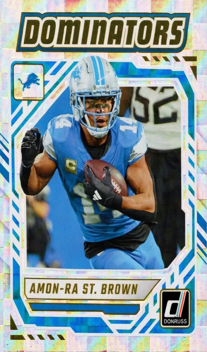 Amon-Ra St. Brown 2025 panini Donruss