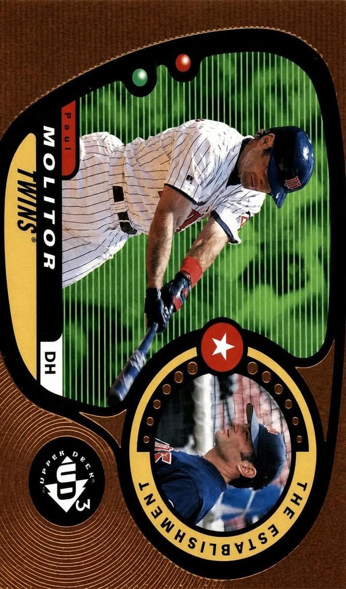 Paul Molitor 1998 upper-deck Upper Deck UD3