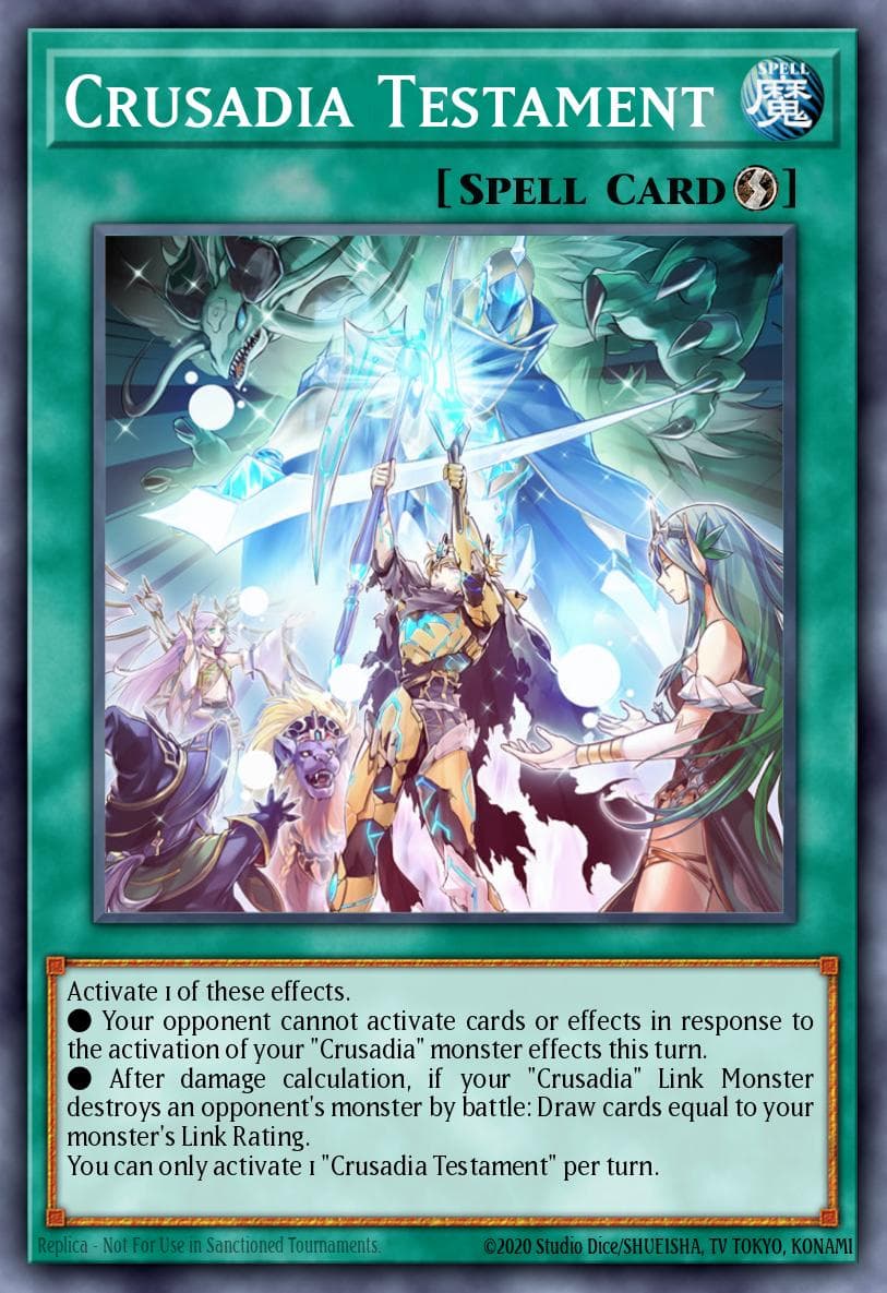 Crusadia Testament 2019 Yu-Gi-Oh! Dark Neostorm