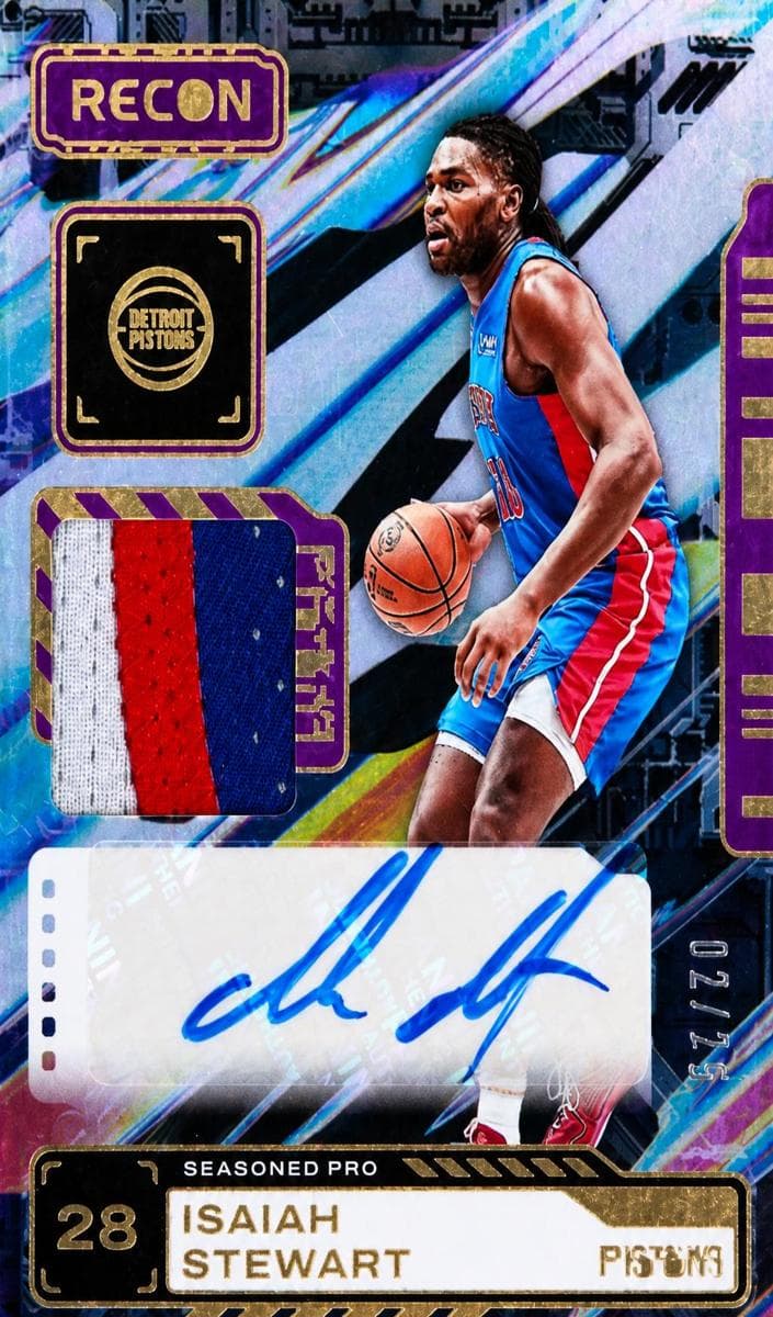 Isaiah Stewart 2023 panini Recon