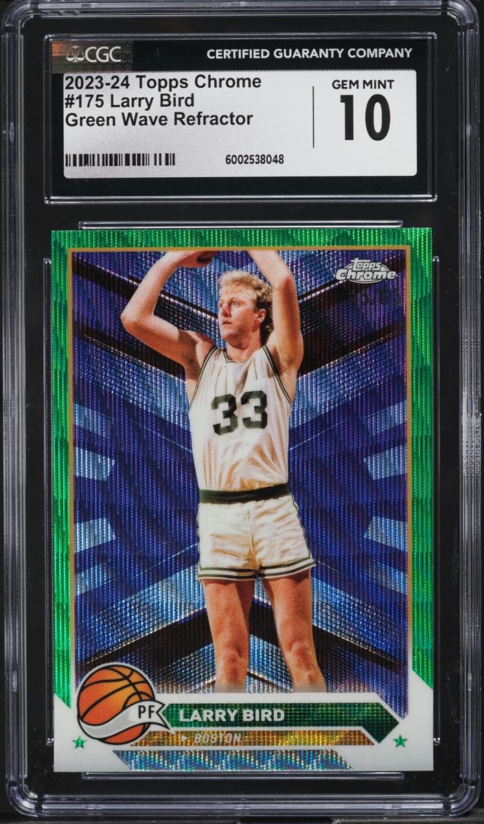 Larry Bird 2023 topps Topps Chrome