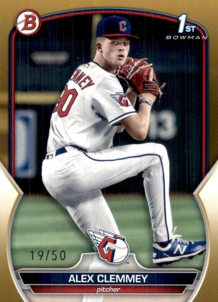 Alex Clemmey 2023 bowman Bowman Draft