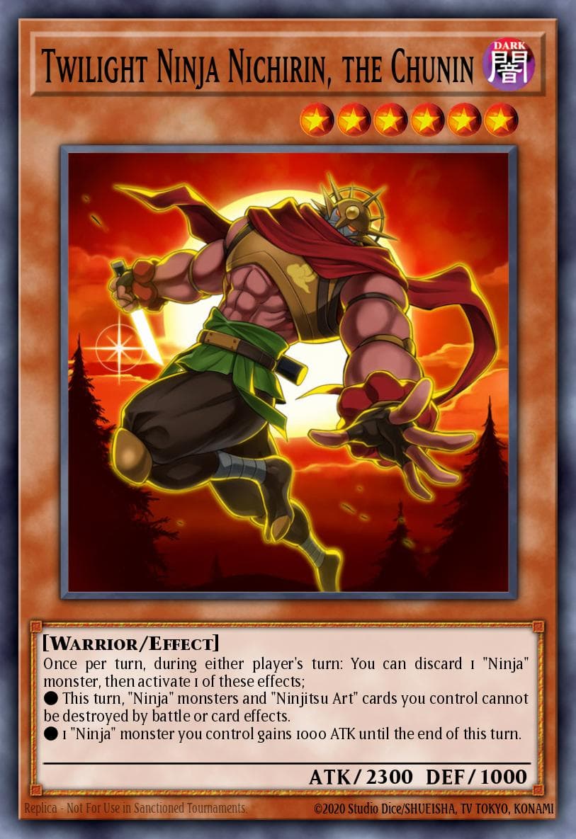 Twilight Ninja Nichirin, the Chunin 2016 Yu-Gi-Oh! 2016 Mega-Tin Mega Pack