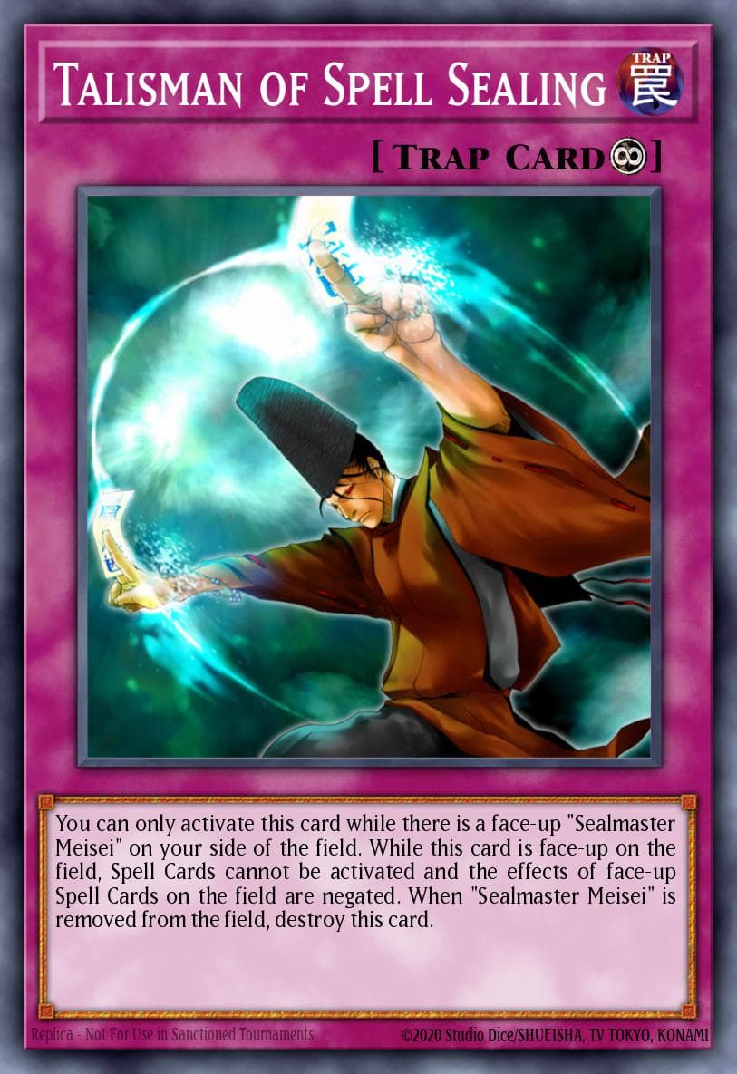 Talisman of Spell Sealing #AST-049