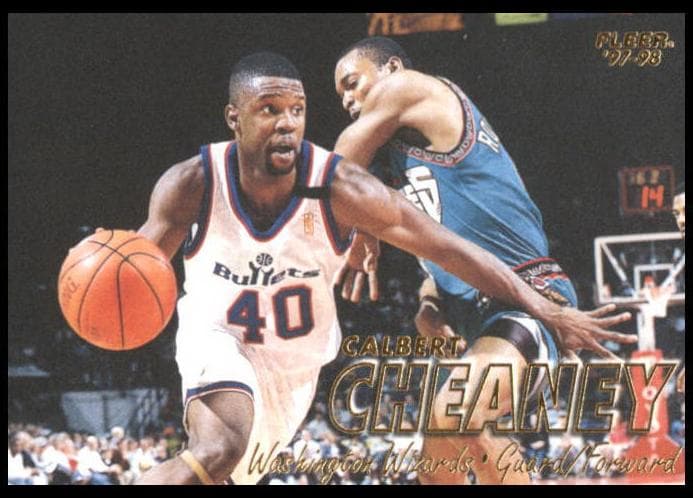 Calbert Cheaney 1997 fleer Fleer