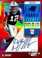 DJ Moore 2018 panini