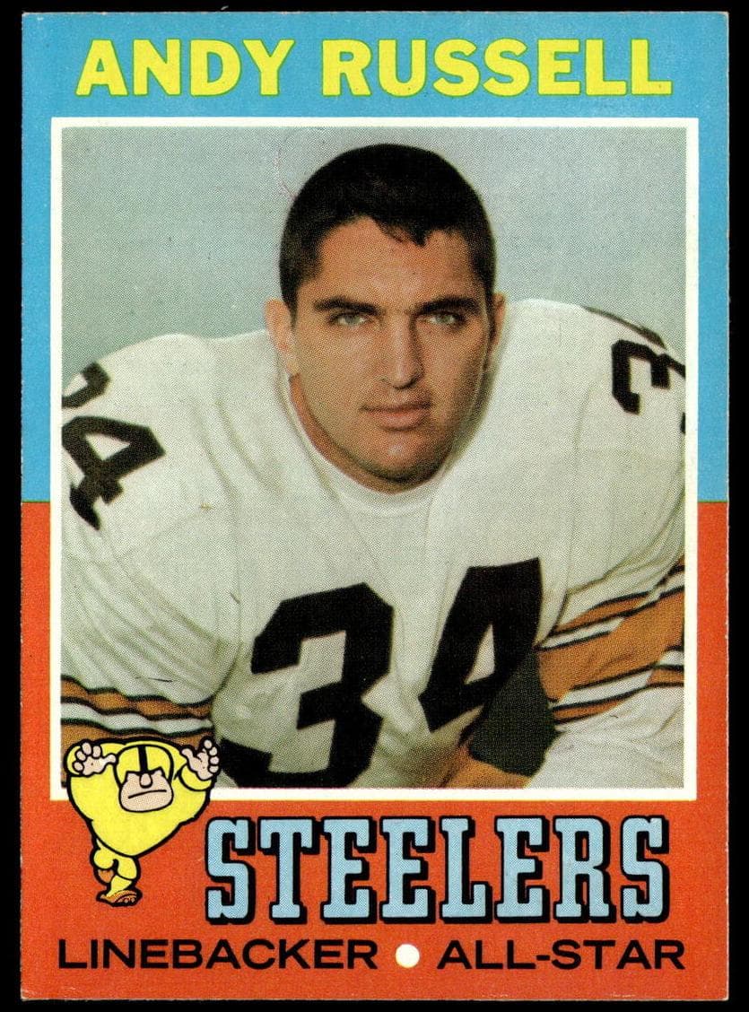Andy Russell 1971 topps Topps