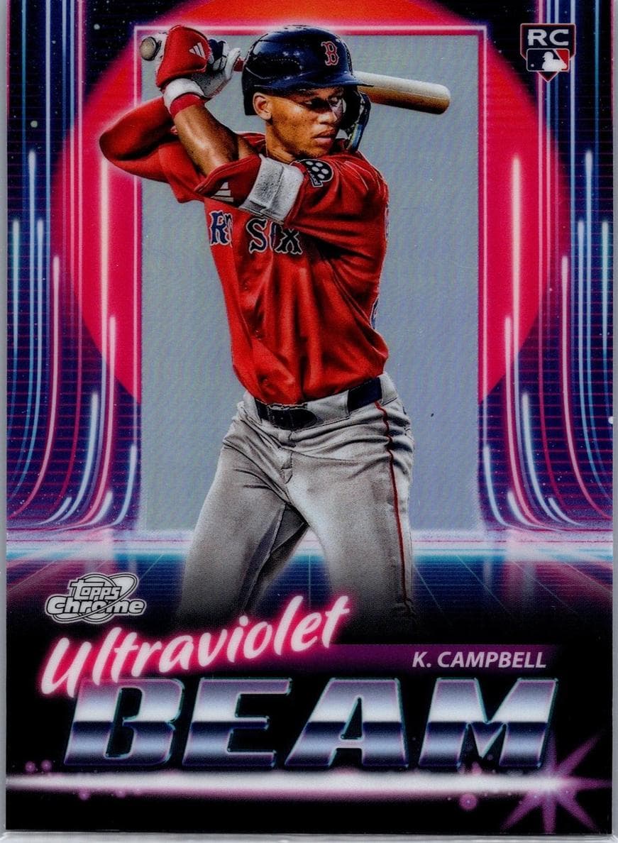 Kristian Campbell 2025 topps Topps Cosmic Chrome
