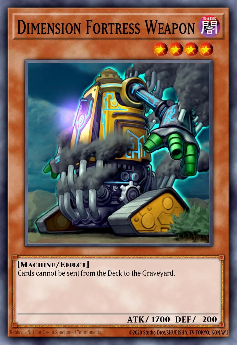 Dimension Fortress Weapon #OP13-EN015
