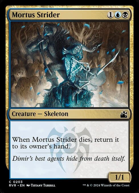 Mortus Strider 2024 Magic: The Gathering Ravnica Remastered