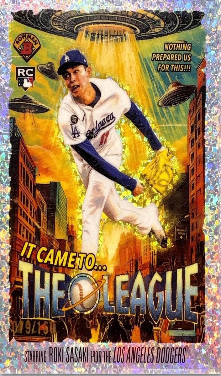 Roki Sasaki 2025 bowman Bowman Chrome
