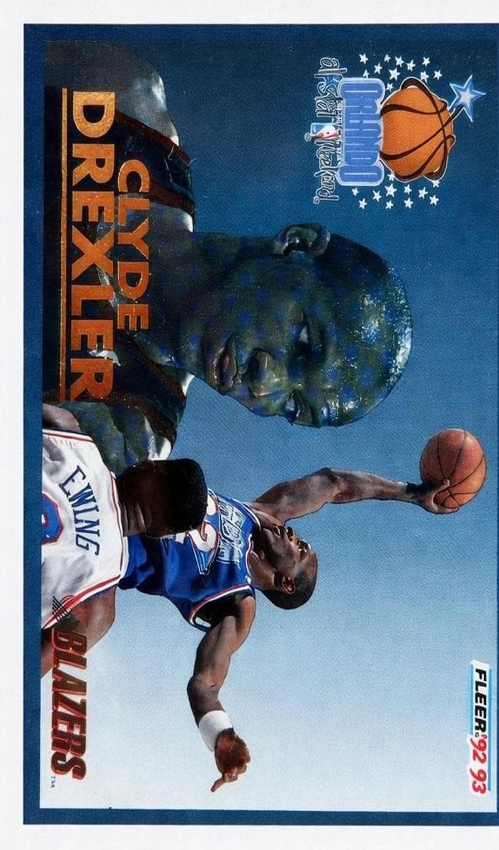 Clyde Drexler 1992 fleer