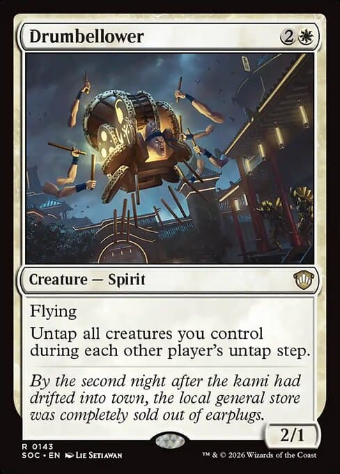 Drumbellower 2026 Magic: The Gathering Secrets of Strixhaven Commander