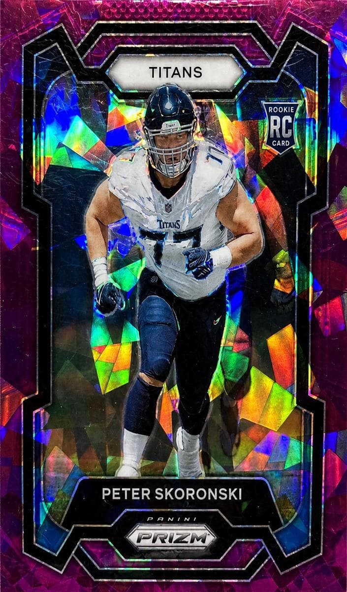 Peter Skoronski 2023 panini Panini Donruss