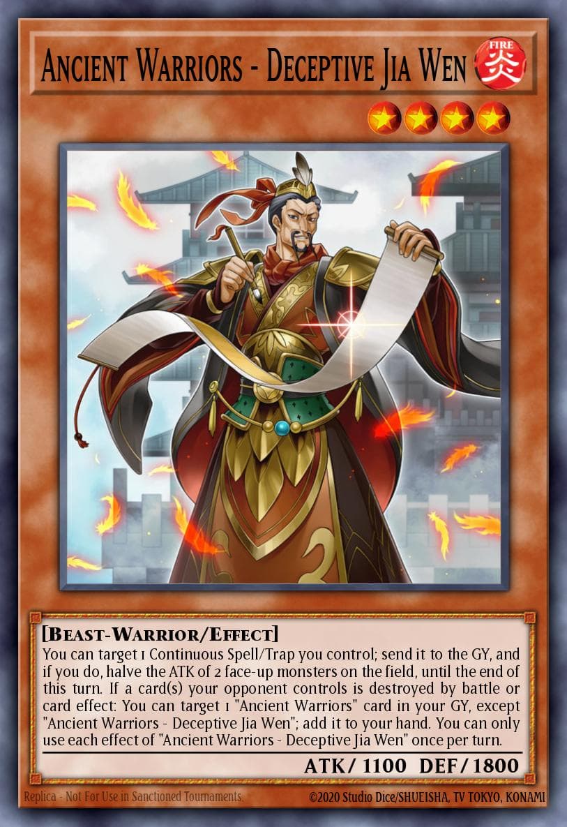 Ancient Warriors - Deceptive Jia Wen #ETCO-EN022
