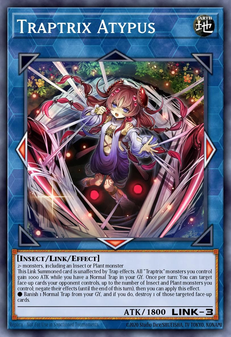 Traptrix Atypus 2023 Yu-Gi-Oh! Structure Deck: Beware of Traptrix