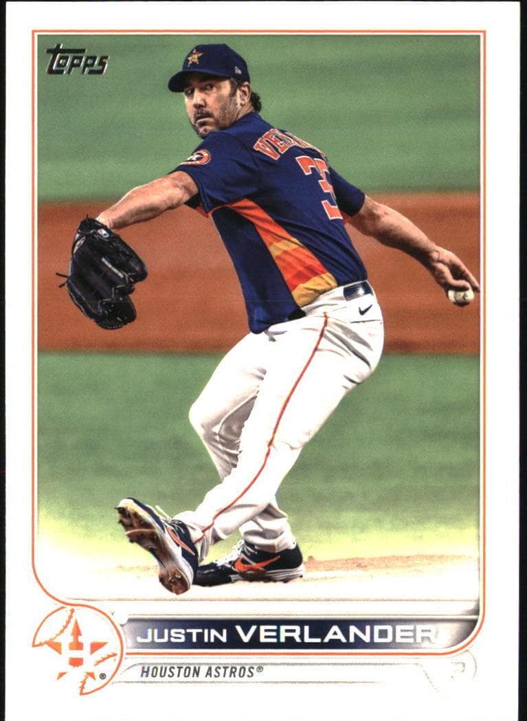 Justin Verlander 2022 topps Topps