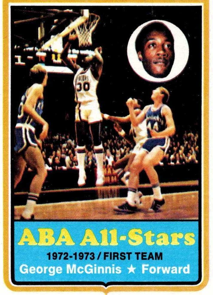 George McGinnis 1973 topps Topps