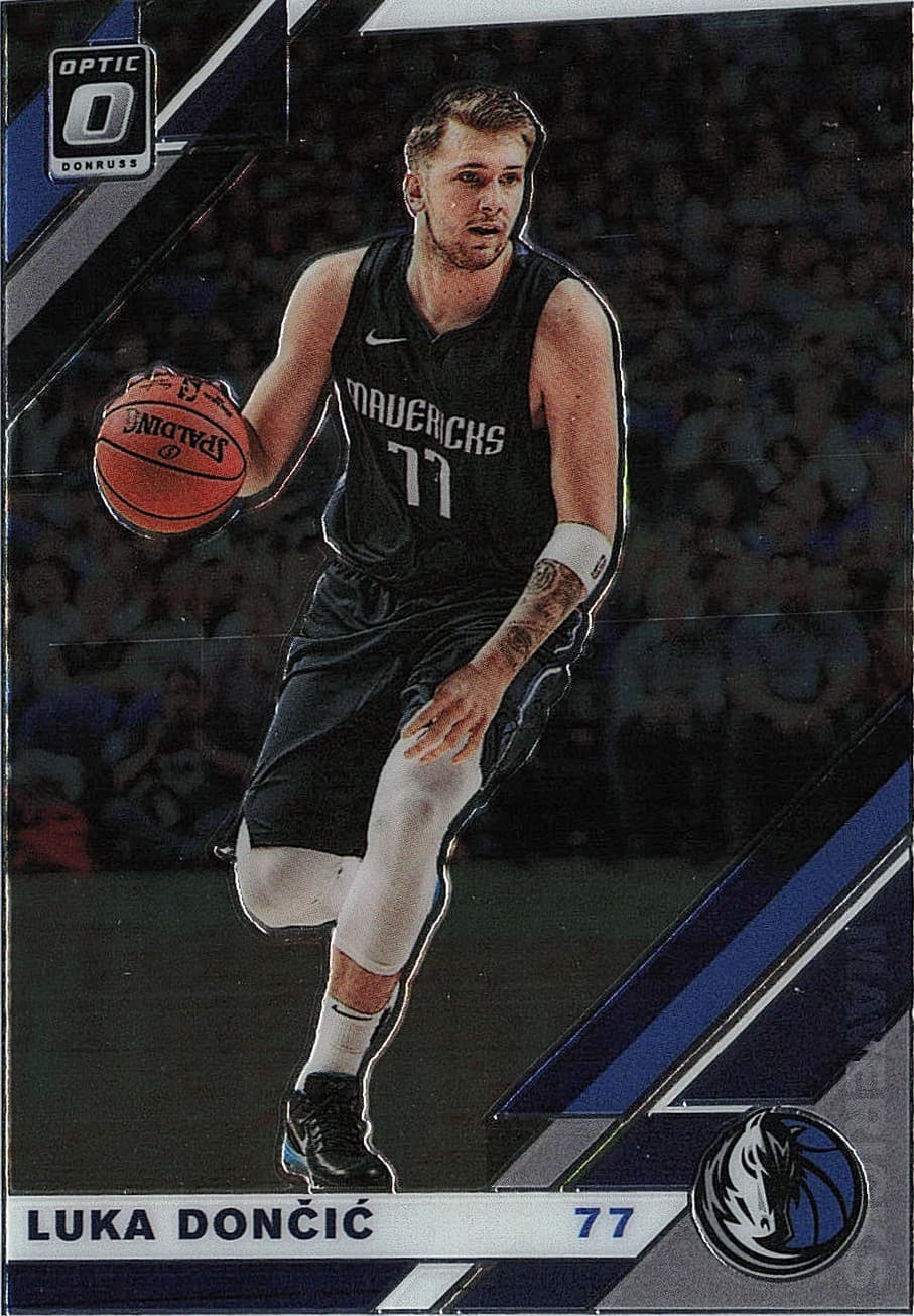 Luka Doncic Mavericks 2019 Donruss Optic