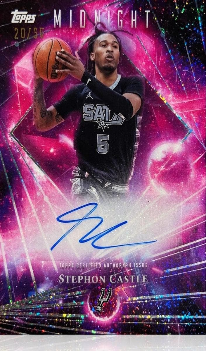 Johni Broome 2025 topps Topps Midnight