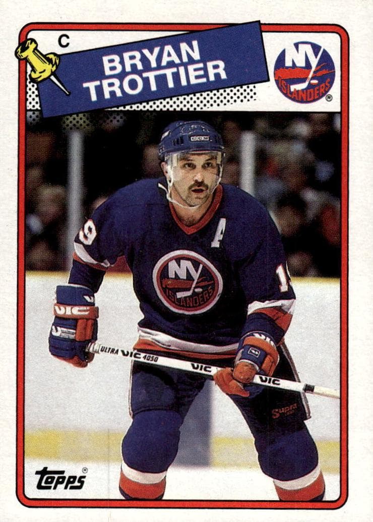 Bryan Trottier 1988 topps Topps