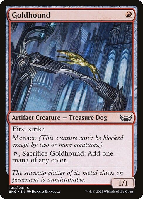 Goldhound 2022 Magic: The Gathering Streets of New Capenna