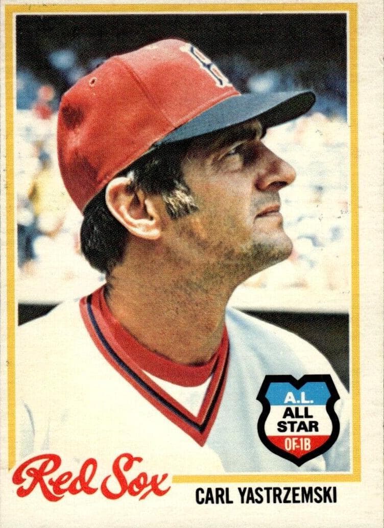 Carl Yastrzemski 1978 topps
